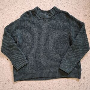 American Women Sweater Teal Small